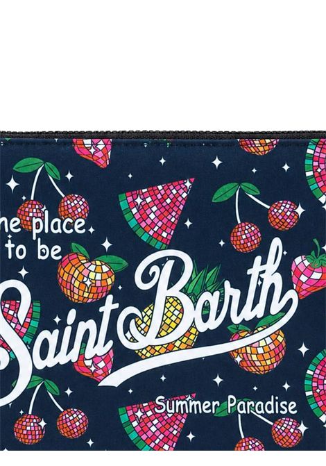 Black/multicolor patterned clutch bag for girls MC2 SAINT BARTH | 00992L/DENERO