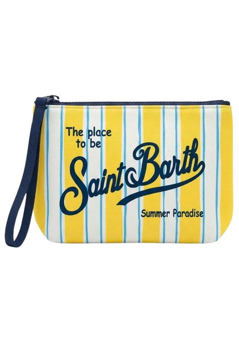 Pochette unisex in fantasia giallo MC2 SAINT BARTH | 03279L/ANGIALLO