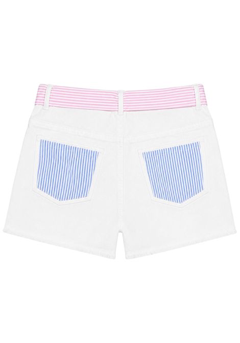 Girls' denim cotton shorts MC2 SAINT BARTH | 04189L/DEBBIANCO