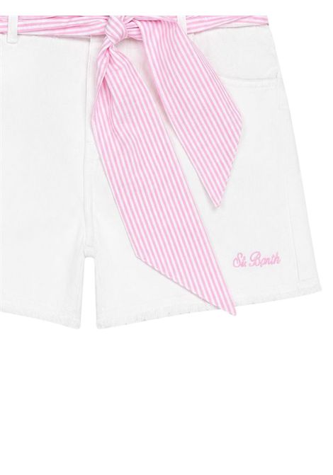 Girls' denim cotton shorts MC2 SAINT BARTH | 04189L/DEBBIANCO