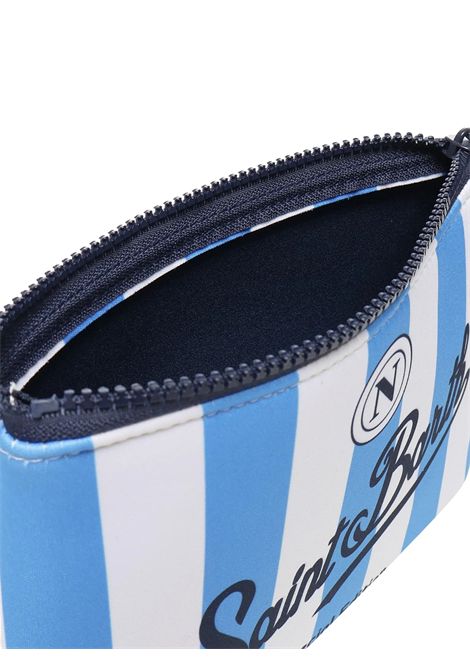 Pochette unisex in fantasia azzurra MC2 SAINT BARTH | 07441L/ANAZZURRO