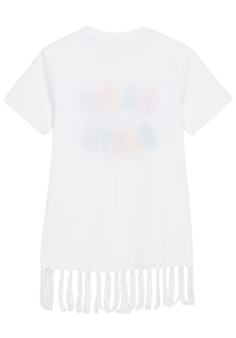 Abito bambina bianco in cotone MC2 SAINT BARTH | ABY000104549H/DELBIANCO