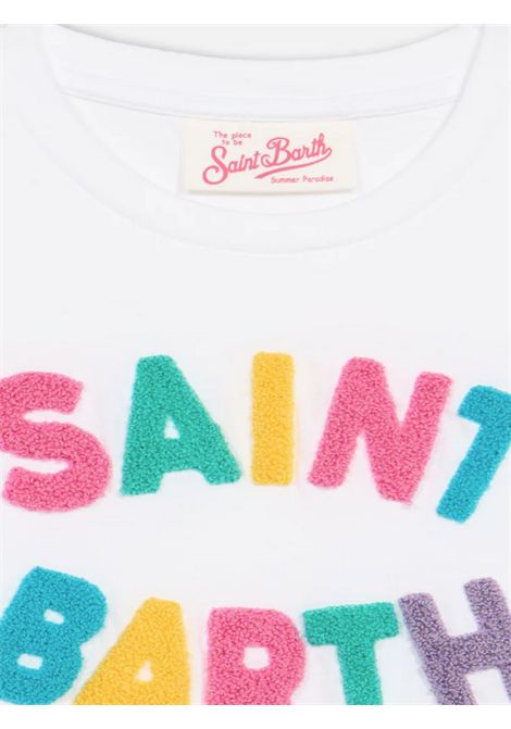 Abito bambina bianco in cotone MC2 SAINT BARTH | ABY000104549H/DELBIANCO