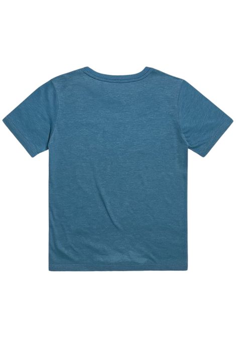 T-shirt bambino cielo in lino MC2 SAINT BARTH | ALE000200110H/DELCIELO