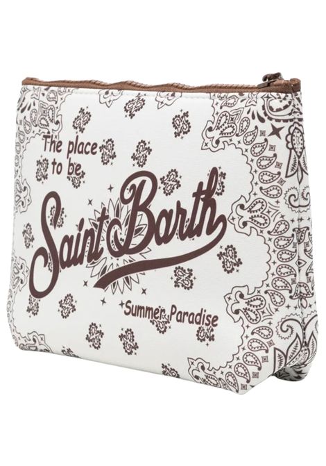 Pochette unisex in fantasia beige MC2 SAINT BARTH | ALI00103131LBEIGE