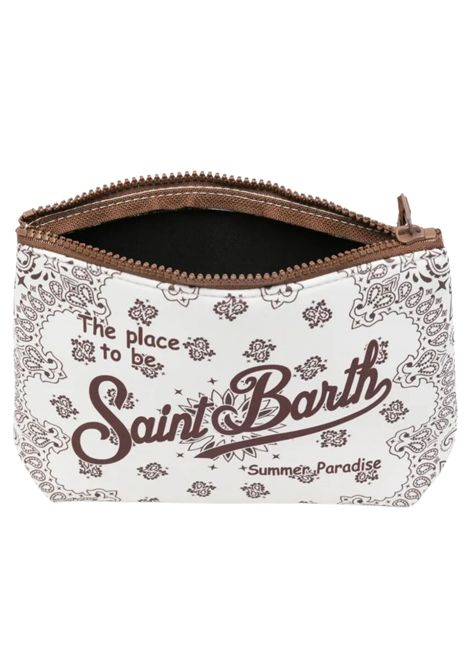 Pochette unisex in fantasia beige MC2 SAINT BARTH | ALI00103131LBEIGE