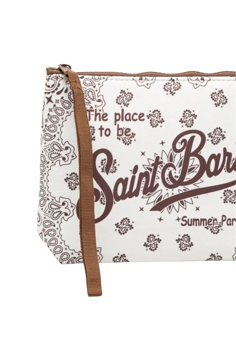 Pochette unisex in fantasia beige MC2 SAINT BARTH | ALI00103131LBEIGE