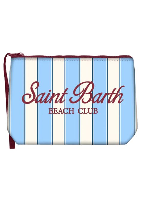 Pochette unisex in fantasia azzurro MC2 SAINT BARTH | ALIN00100605LAZZURRO