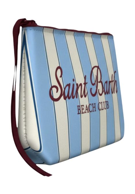 Pochette unisex in fantasia azzurro MC2 SAINT BARTH | ALIN00100605LAZZURRO
