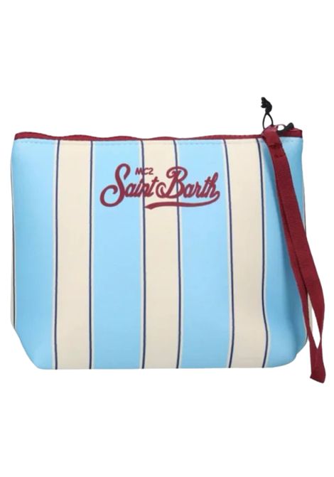 Pochette unisex in fantasia azzurro MC2 SAINT BARTH | ALIN00100605LAZZURRO