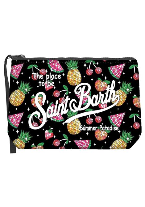 Pochette bambina in fantasia nera MC2 SAINT BARTH | ALIN00100634LNERO