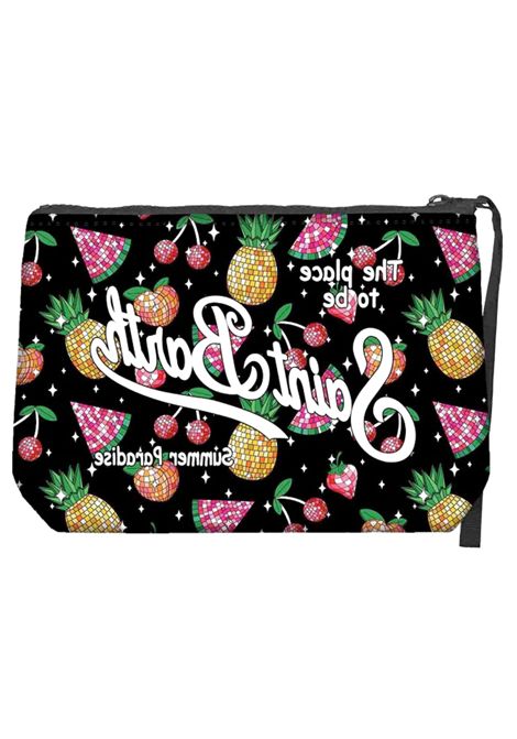 Pochette bambina in fantasia nera MC2 SAINT BARTH | ALIN00100634LNERO