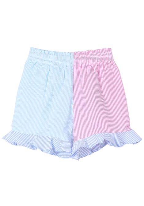 Shorts bambina multicolor in cotone MC2 SAINT BARTH | ANDE00201924F/DELMULTICOLOR