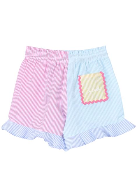 Shorts bambina multicolor in cotone MC2 SAINT BARTH | ANDE00201924F/DELMULTICOLOR