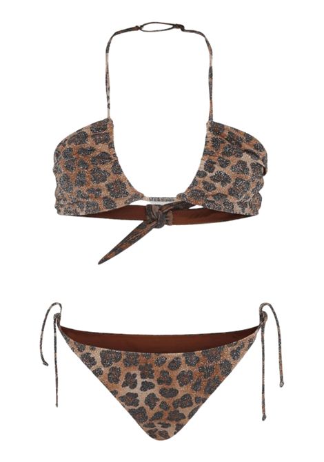 Costume da bagno bambina due pezzi MC2 SAINT BARTH | ARY000201433H/DELLEOPARDATO