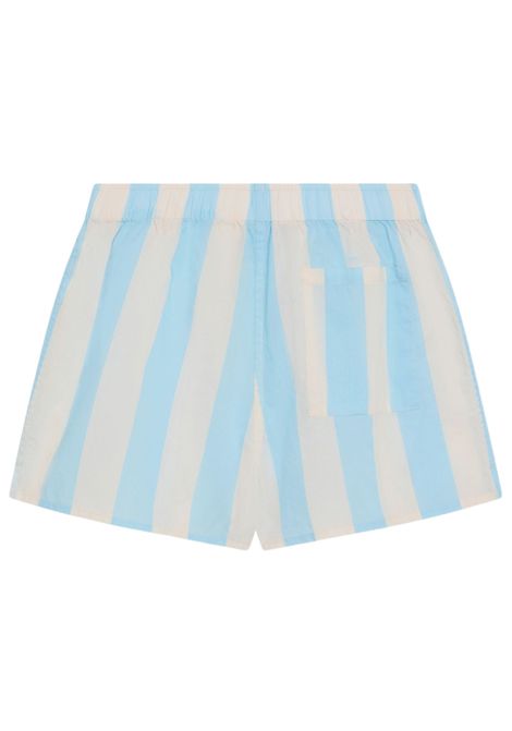 Shorts bambina azzurro in cotone MC2 SAINT BARTH | BXY001/ANAZZURRO