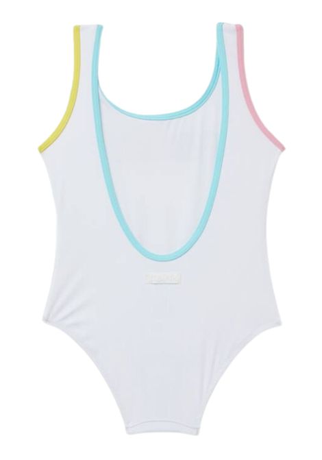 Costume da bagno bambina bianco MC2 SAINT BARTH | CARA00304340H/DELBIANCO