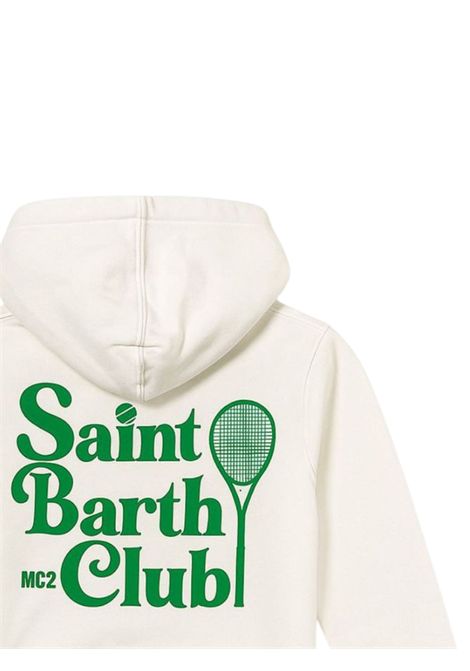 Felpa bambino bianca in cotone MC2 SAINT BARTH | CON000100424F/DELBIANCO