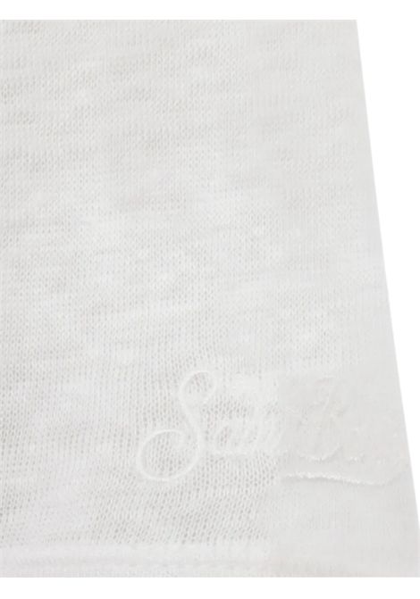 White linen baby t-shirt MC2 SAINT BARTH | CRO000604221H/DELBIANCO