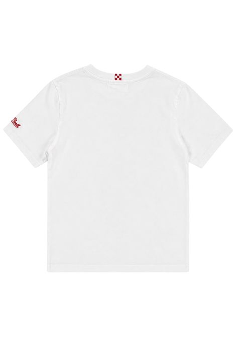 T-shirt bambino bianca in cotone MC2 SAINT BARTH | DNV000100162LBIANCO