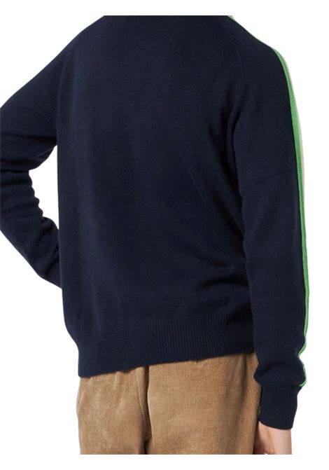 Blue wool sweater for children MC2 SAINT BARTH | DOU001600166E/DELBLU