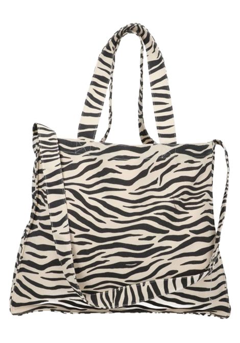 Borsa MC2 SAINT BARTH tote Essential Bag multicolore con motivo animalier zebrata MC2 SAINT BARTH | EBAGN00703322LZEBRA