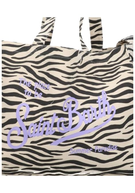 Borsa MC2 SAINT BARTH tote Essential Bag multicolore con motivo animalier zebrata MC2 SAINT BARTH | EBAGN00703322LZEBRA
