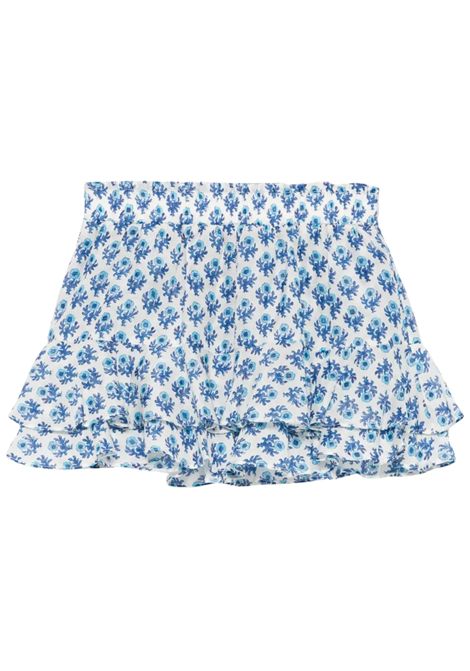 Gonna bambina in seta e cotone MC2 SAINT BARTH | EIVISSA/ANBLU