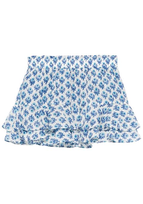 Gonna bambina in seta e cotone MC2 SAINT BARTH | EIVISSA/ANBLU