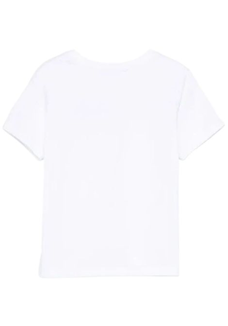 White cotton T-shirt for girls MC2 SAINT BARTH | ELLY00103306H/DELBIANCO
