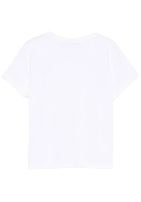 T-shirt bambina bianca in cotone MC2 SAINT BARTH | ELLY00103324H/DELBIANCO
