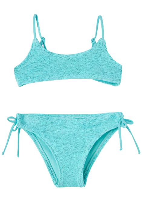 Costume da bagno bambina due pezzi MC2 SAINT BARTH | JAI000300299H/DELVERDE ACQUA
