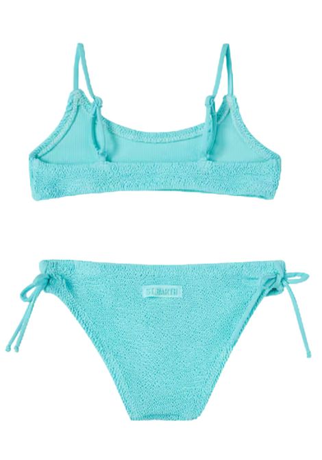 Costume da bagno bambina due pezzi MC2 SAINT BARTH | JAI000300299H/DELVERDE ACQUA