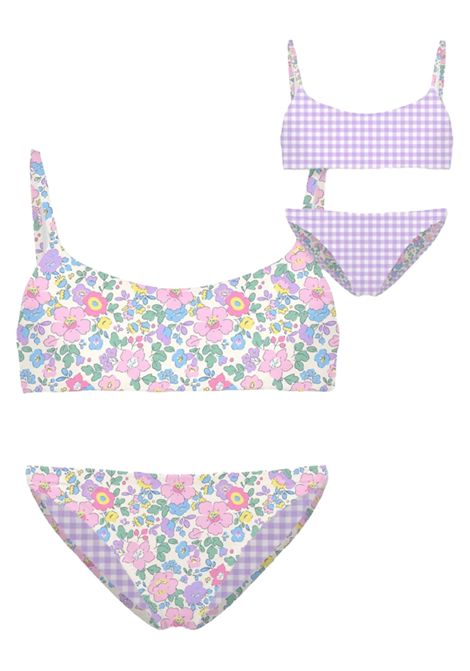 Two-piece swimsuit for girls MC2 SAINT BARTH | JAI000401119H/ANLILLA