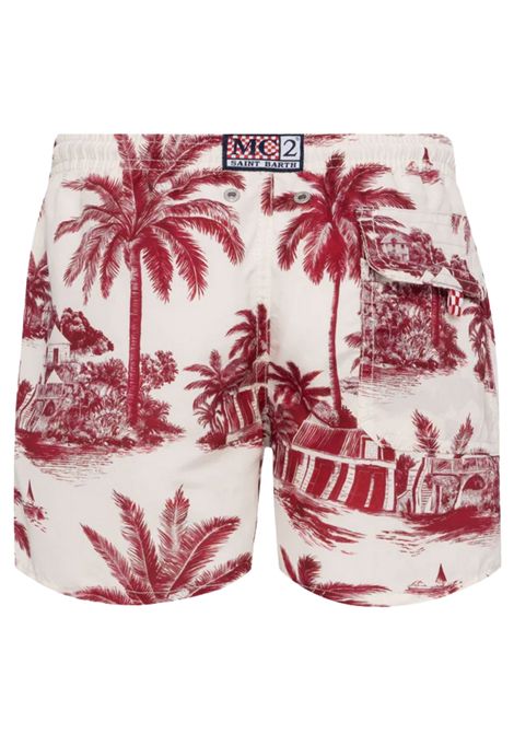 Sand-colored children's swimsuit MC2 SAINT BARTH | JEA000102735H/ANSABBIA