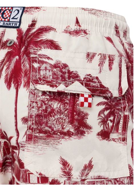 Sand-colored children's swimsuit MC2 SAINT BARTH | JEA000102735H/ANSABBIA