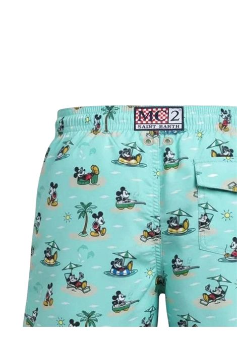 Costume da bagno bambino verde acqua MC2 SAINT BARTH | JEA000401110LVERDE ACQUA