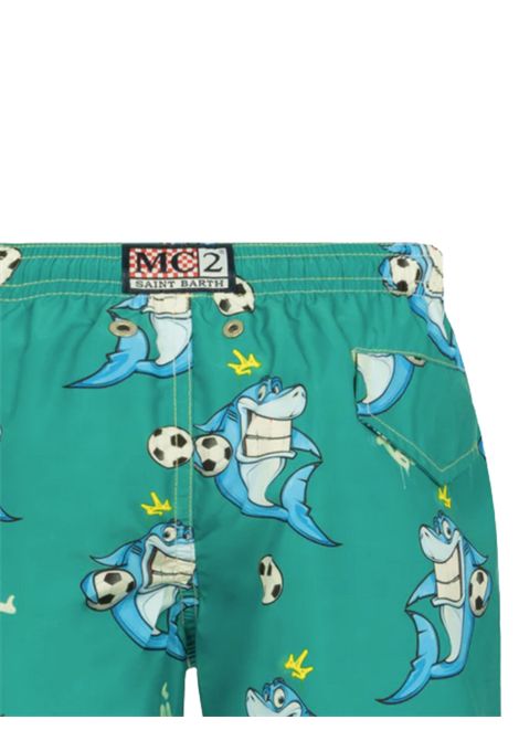 Costume da bagno bambino verde MC2 SAINT BARTH | JEA000401209H/DELVERDE