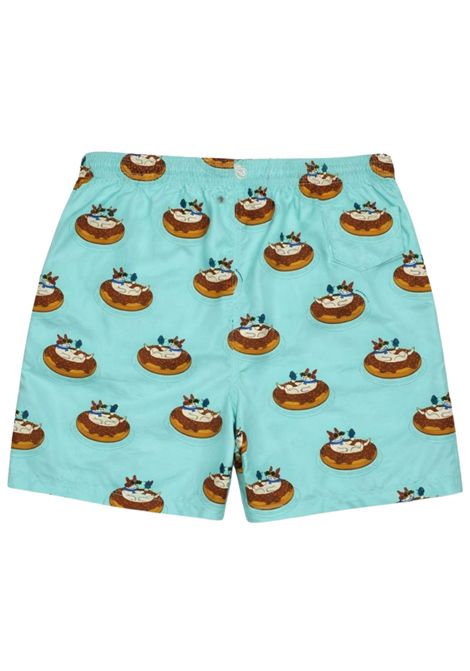 Blue children's swimsuit MC2 SAINT BARTH | JEA000403064H/ANAZZURRO