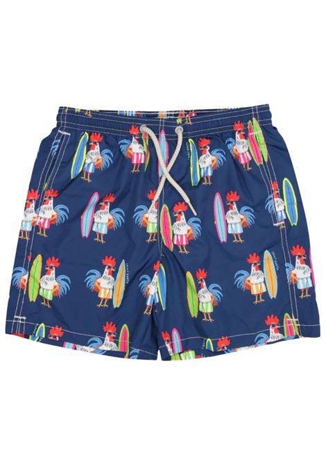 Blue children's swimsuit MC2 SAINT BARTH | JEA000403074H/ANBLU