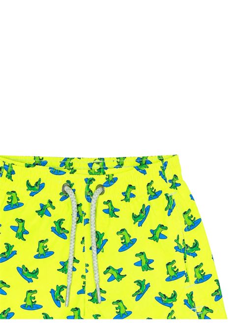Neon yellow baby swimsuit MC2 SAINT BARTH | JEA000403400LGIALLO FLUO