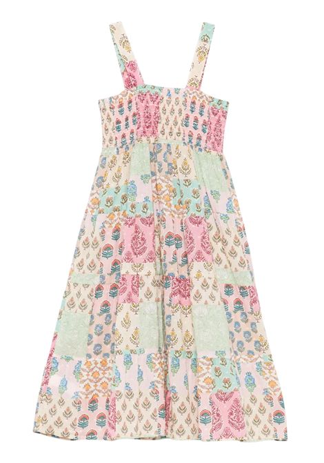 Abito bambina multicolor in cotone MC2 SAINT BARTH | JME00102328H/DELMULTICOLOR