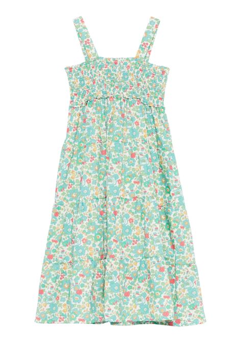 Abito bambina verde in cotone MC2 SAINT BARTH | JME00104036H/DELVERDE