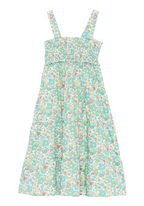 Abito bambina verde in cotone MC2 SAINT BARTH | JME00104036H/DELVERDE