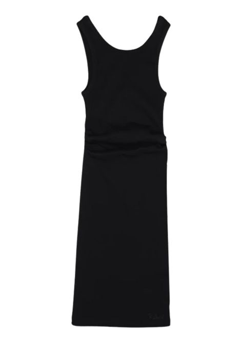 Abito bambina nero in cotone MC2 SAINT BARTH | JNF000200107H/DELNERO