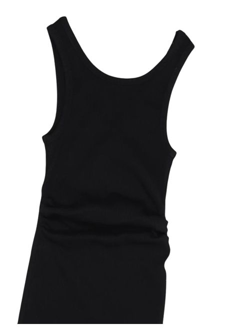 Abito bambina nero in cotone MC2 SAINT BARTH | JNF000200107H/DELNERO