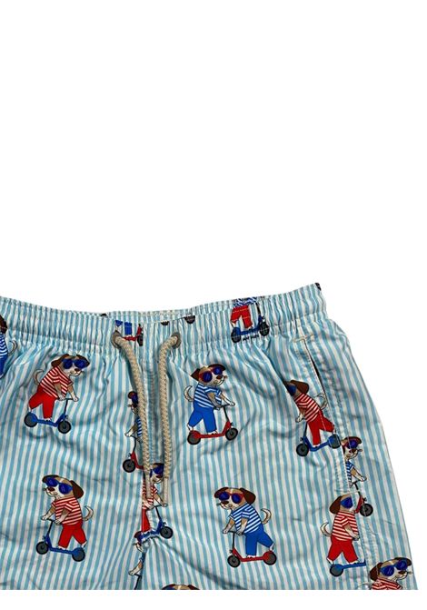 Costume da bagno bambino azzurro MC2 SAINT BARTH | JRA000403070H/DELAZZURRO