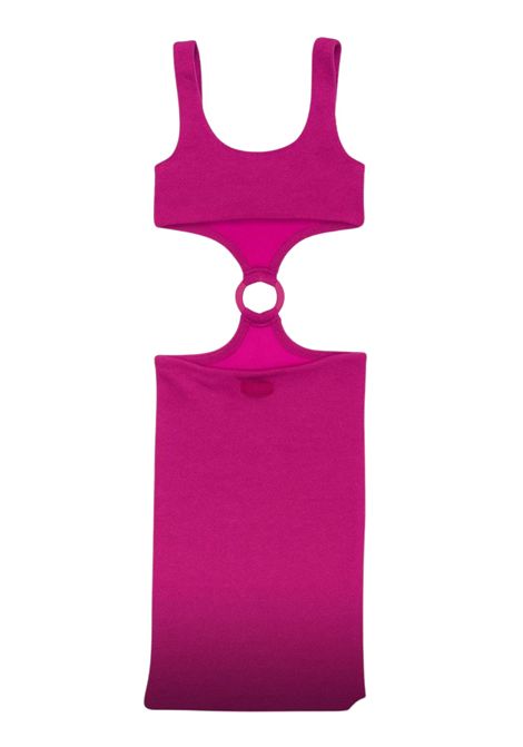 Abito bambina fucsia in lurex MC2 SAINT BARTH | KIM000204467H/DELFUCSIA