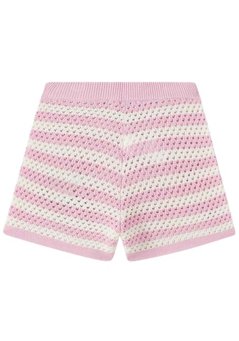 Shorts bambina in misto cotone MC2 SAINT BARTH | LACE STRIPE/ANROSA