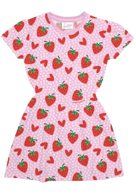Abito bambina rosa in cotone MC2 SAINT BARTH | LEI000101257H/ANROSA